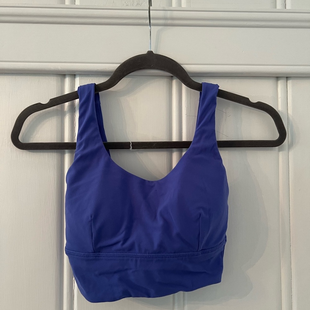 Lululemon Athletica Blue Sports Bra Intimates & Sleepwear
